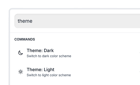 Command Palette